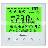RL301 Touch Screen LCD FCU Digital Room Cooling Thermostat thumbnail-1