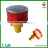 LED Solar Powered Temporary Road Light Used on Guardrail thumbnail-4