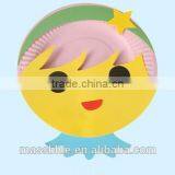 A Little Girl Picture Paper Plate