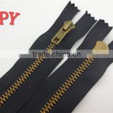 close end anti-brass zipper