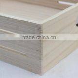 Factory Price Nature Color Wooden Breakfast Set Tray,sushi Tray Sets thumbnail-4