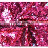 New Arrival Elegant Embroidery Shiny Reversible Sequin Upholstery Fabric Have Inventory thumbnail-4