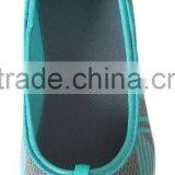 Plain Loafer Shoes Ladies Slip-On Flat Flyknit Women Shoe HT-101406-001 thumbnail-2