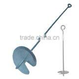 Hot Dipped Galvanized Steel Plate Ground Anchors Produced By Qingdao Hetian thumbnail-3