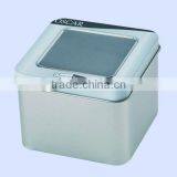 Square Shape for Watch Package With Window Tin Box