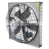 Hanging ventilation fan for cow house