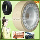 Top Seller Short Tranportation Airport Scissor Lift Platform 4.00x8 Solid Tires thumbnail-1