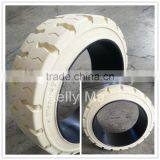 China Manufacturer 16 Inch Rubber Wheels Press on Forklift Solid Tires 16x6x10 1/2