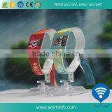 Radio Controlled RFID Woven Ribbon Wristband thumbnail-4