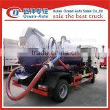 Small Size 4cbm Vacuum Tank Truck Sewage Truck thumbnail-2