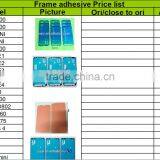 Original Large Inventory Frame Bezel Plate Adhesive Sticker for Samsung S4 Mini thumbnail-2