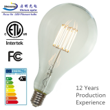 Design for Cafe House A165 6W Edison Oversized Vintage Bulb