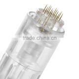 Electric Derma Pen Needles Screw 12 Pin Gold Cartridge for Auto Microneedle Derma Pen Tattoo Needles 12pin Needle Tip thumbnail-4