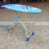 Wheels Ironing Boards With Plastic Iron Rest thumbnail-1