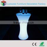 PE Plastic Led Outdoor Lounge Bar Cocktail Table thumbnail-2