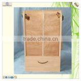 Birch Bark Decorating Handbags Plywood Wood Wine Box thumbnail-4