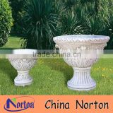 new design hand craft marble vases for sale NTMF-FP015Y