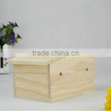 Antique Wood Bird House thumbnail-2