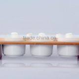 Spice Rack Set With Ceramic Jar, Sauces Rack Set, Set of Spices thumbnail-3