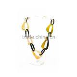 HORN NECKLACE 100% MADE IN VIETNAM, VARIOUS COLORS AND DESIGNS, AVAILABLE OR OME ACCEPTED thumbnail-3