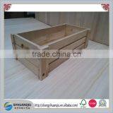 Rustic Unfinished Handmade Wooden Vegetable Fruit Crate Wholesale thumbnail-5