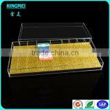 Cheap Factory Price Clear Plastic Serving Tray Acrylic Tea Cups Display Tray From China thumbnail-4