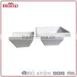 Artificial Plain White Square Plastic Bowl, Washing Bowls thumbnail-1
