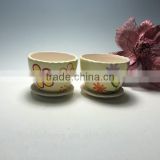 Round Design Ceramic Decorative Flower Pots,Flower Planter