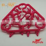 18pegs Plastic Drying Hanger Triangle Hangers thumbnail-1