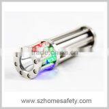 Uniquefire F8 Green Color Changing 9 Led Flashlight With Rechargeable Battery