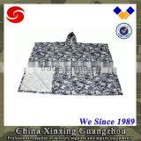 Rain Coat for Men Military Army Poncho Polyester With PE PVC Coating thumbnail-2