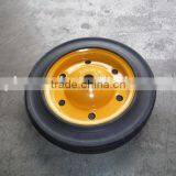 13x3 Powder Rubber Wheel Heavy Duty Solid Rubber Wheels thumbnail-1