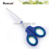6-1/4" Plastic Handle PP 2 Circle Ring Scissors thumbnail-1