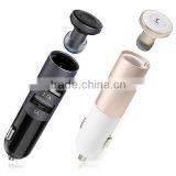 REMAX RB-T11C Dual USB 2.1A+1A Mini Wireless Bluetooth 4.0 Headset Earphone thumbnail-1