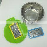 Multi-function 5pcs Set Stainless Steel Grater Suit With Bowl thumbnail-6