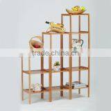 Customized Bamboo Shelf Stand, Bamboo Furniture Rack thumbnail-1