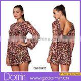 2014 New Style Ladies Floral Playsuit Print Jumpsuit thumbnail-1
