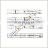 OEM Luxury Clear Acrylic Ruler, Creative Grids Quilting Ruler ( 4'' * 1/2'' ) # KPR4005