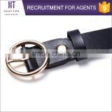 High Quality Ladies Luxury Genuine Split Cow Leather Belts Wholesale Custom Logo Women Alloy Pin Buckle Belt thumbnail-4