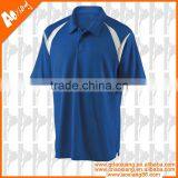 2013 New Design High Quality Blank Blue Polo Shirt thumbnail-1