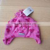 Winter Polar Fleece Kids Cheap Beanie Hat thumbnail-4
