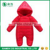 High Quality Baby Winter Clothes Set Cotton Padded Boys and Girl Blank Romper thumbnail-3