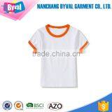 Customize Service Plain Blank Kids T-Shirt Wholesale With Custom Printing thumbnail-3