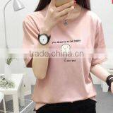 2017 Soft Simple Fashion Wholesale Cotton t Shirt thumbnail-4