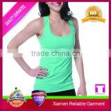 95% Cotton 5% Spandex Tank Top,women Yoga Stringer Tank Top thumbnail-5