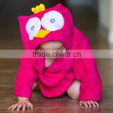 Owl Hooded Bathrobe and Towel,cheap Cotton Thick Bathrobe Baby thumbnail-5