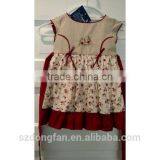 2016 New Hot Sale Style High Quality Well Dressed Wolf Toddler Girl Reindeer Dress thumbnail-2