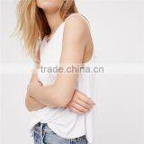 Hot Sale Stylish Sleeveless Soft Back Neck Blouse Designs Photos thumbnail-6