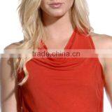 Double Layer Yoga Tank Top With A Loose And Breathable Mesh Overlay thumbnail-4