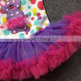 Baby Clothes Boutique Colorful Easter Dot Bunny Romper Girls Rompers Tutu Jump Infant Kids Ningbo Baby Kids Wear Firm thumbnail-3